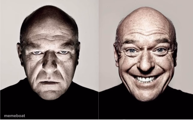 Breaking Bad smile reversed - meme generator image preview