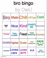 Bro Bingo by OwU-