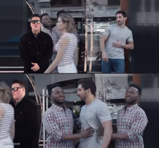 Bro Not Cool and Persuadable Bouncer Empty Template