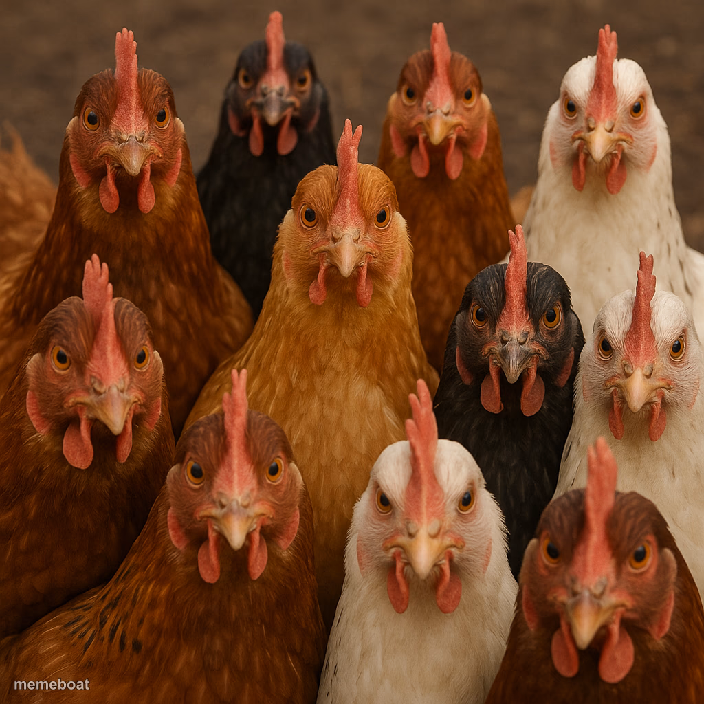 bro, you got the whole flock laughing - meme generator image preview