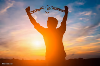 broken shackles