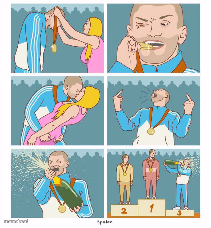 Bronze medal - meme generator image preview