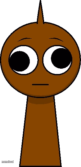 Brud (Brown) without his bucket - meme generator image preview