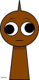 Brud (Brown) without his bucket