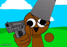 Brud with a gun