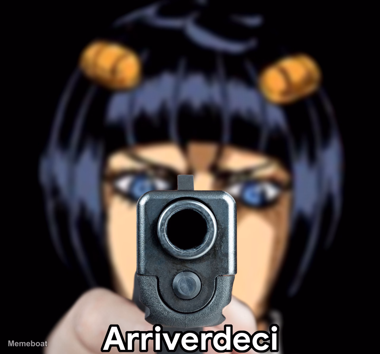 Bruno Bucciarati "Arrivederci" - meme generator image preview