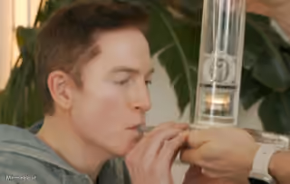 Bryan Johnson Smoking DMT