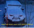 Angry Snow Jeep