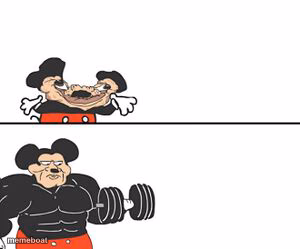 Buff Mokey - meme generator image preview