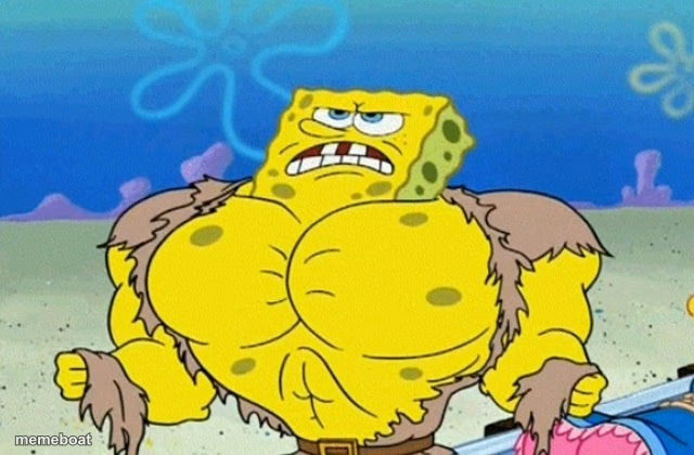 Buff Spongebob - meme generator image preview
