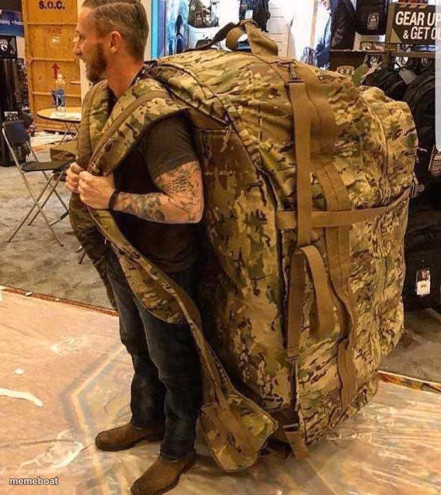 Bugout bag - meme generator image preview