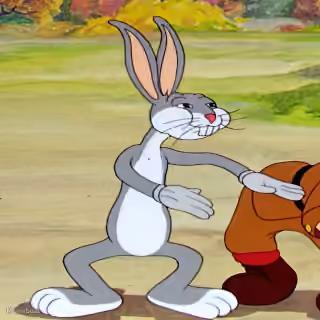 Bugs Bunny Holding Back