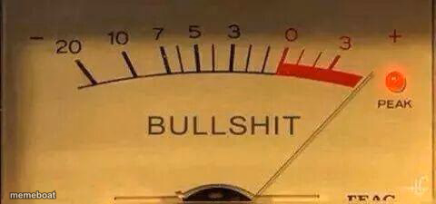 Bullshit Meter - meme generator image preview