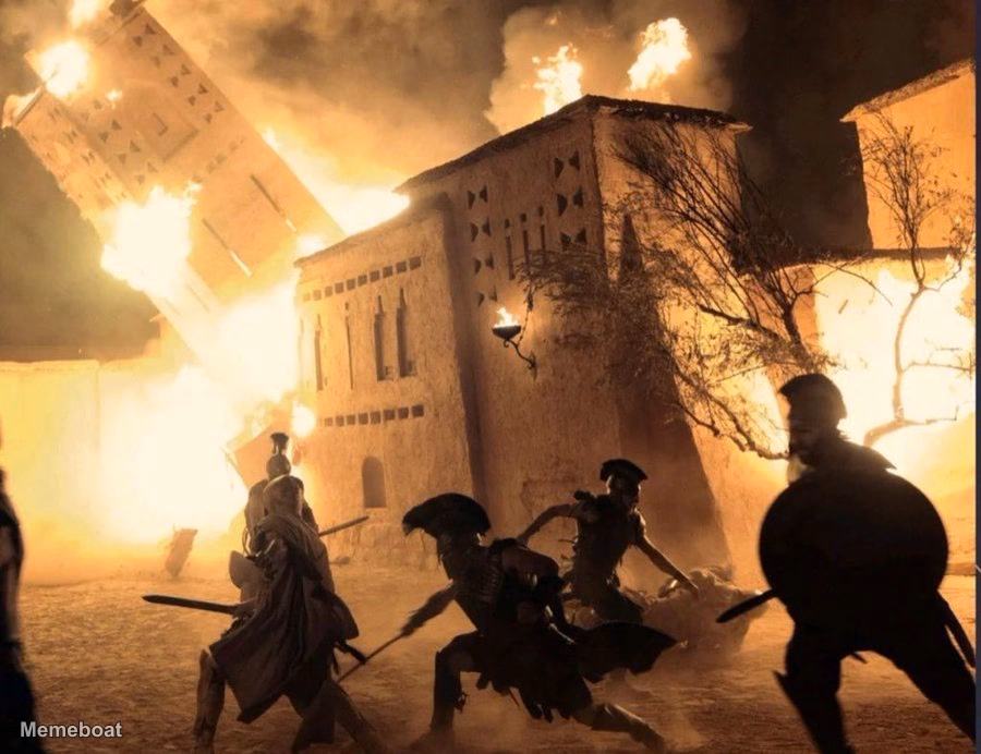 Burning Forts "the Odyssey" - meme generator image preview