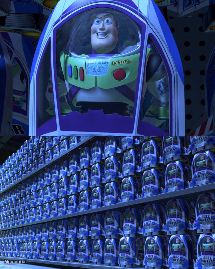Buzz Lightyear Everywhere - meme generator image preview