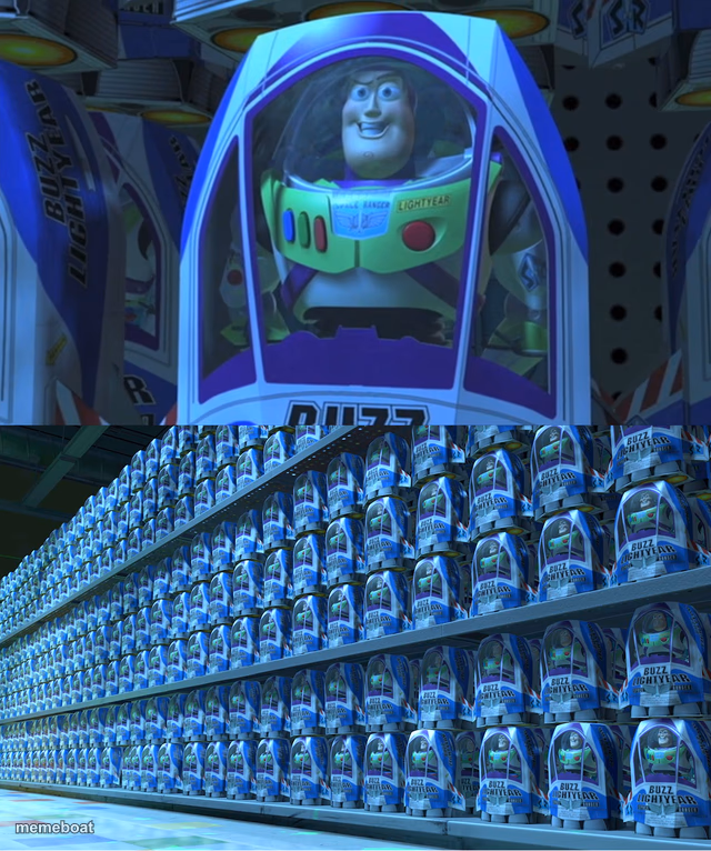 Buzz lightyear clones - meme generator image preview