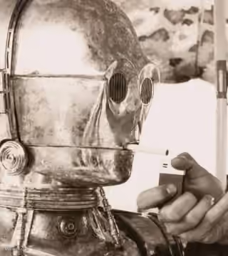 C3PO Smoking
