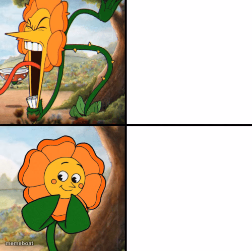 Cagney Carnation Yelling - meme generator image preview