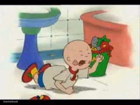 Caillou's Tantrum - meme generator image preview