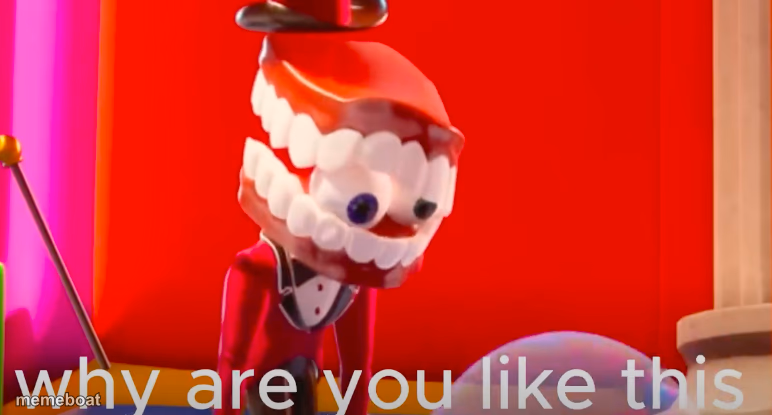 Caine why are you like this - meme generator image preview