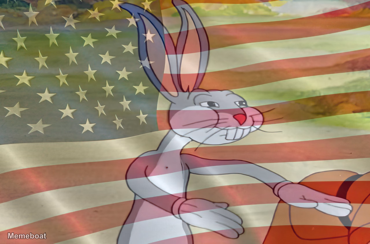 Capitalist Bugs Bunny - meme generator image preview