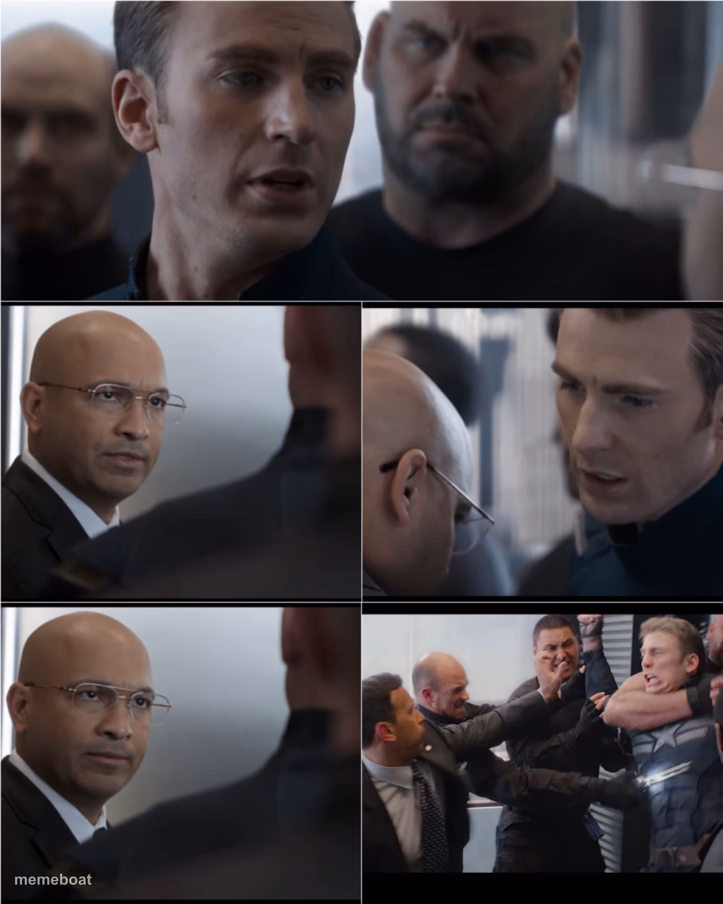 Captain America Bad Joke - meme generator image preview
