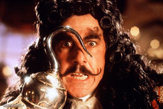 Captain Hook Bad Form - meme generator image preview