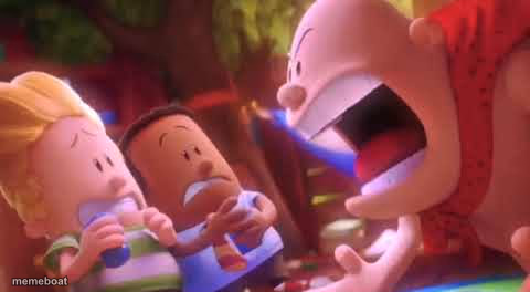 Captain Underpants Scream - meme generator image preview