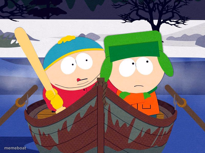 Cartman from South Park with Baseball Bat - meme generator image preview
