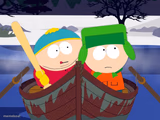 Cartman from South Park with Baseball Bat