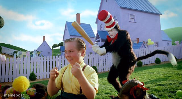 Cat & The Hat - meme generator image preview