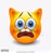cat stock emoji scared