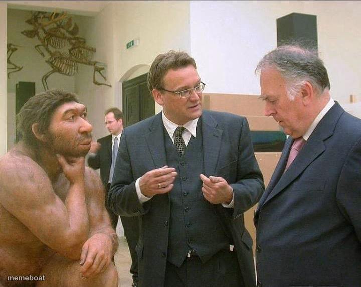 Caveman Conversation - meme generator image preview