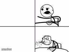 Cereal Spit - meme generator image preview