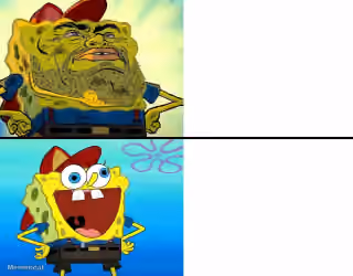 Chad Vs Beta Spongebob