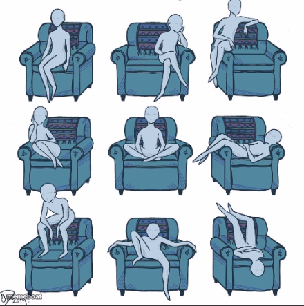 Chair alignment chart - meme generator image preview
