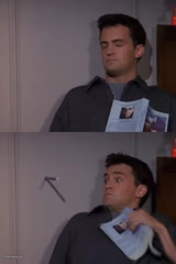 Chandler startled by drill