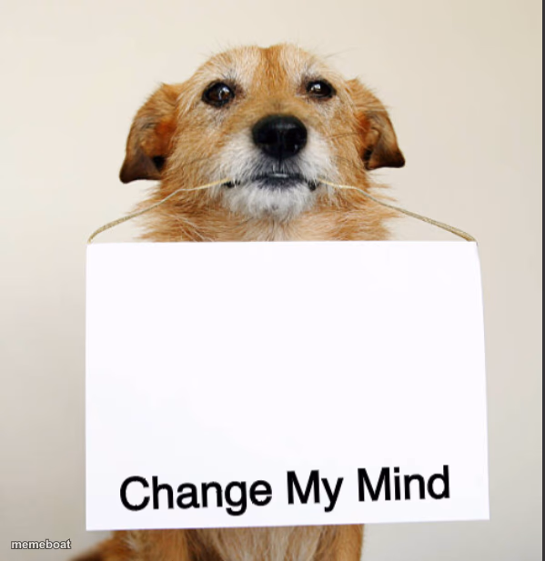 Change My Mind Dog - meme generator image preview