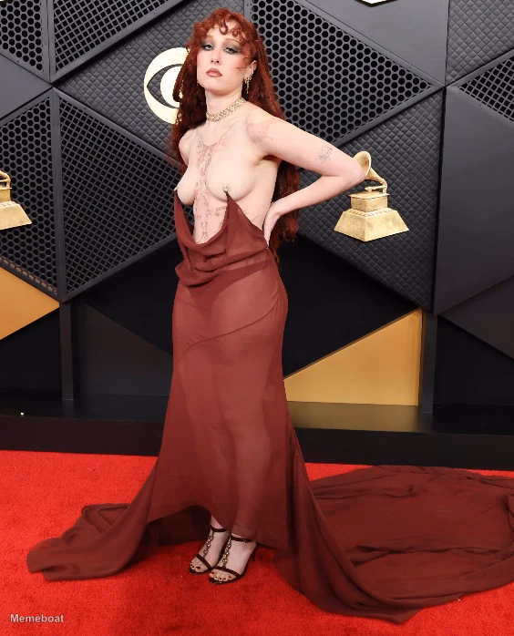 Chappell Roan Grammys Outfit - meme generator image preview