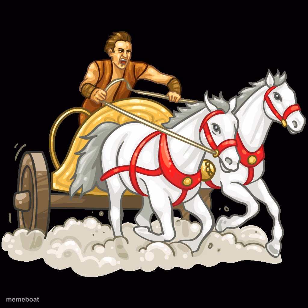 Roman Chariot Racer - meme generator image preview
