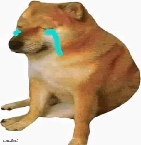 cheems crying - meme generator image preview
