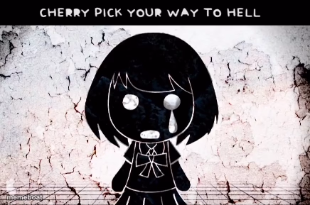 cherry pick your way to hell - meme generator image preview