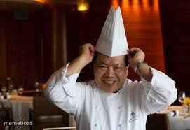 Excited Chef Adjusting Hat - meme generator image preview