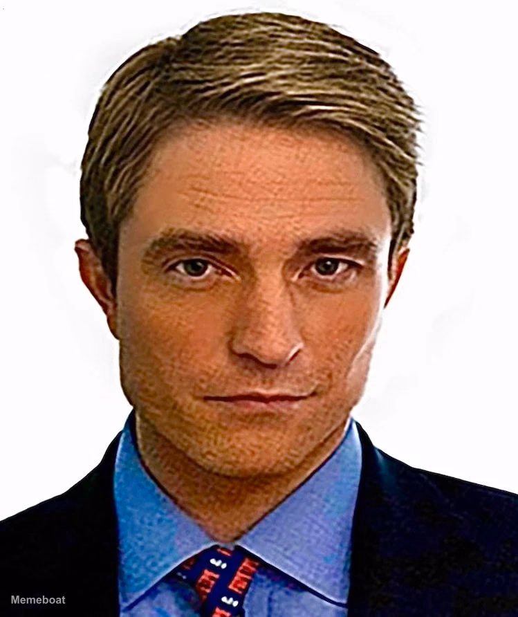 Chris Hansen / Robert Pattinson stare - 'Primetime' - meme generator image preview