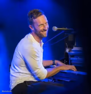 Chris Martin Evil Smile