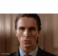 Christian Bale Awkward stare