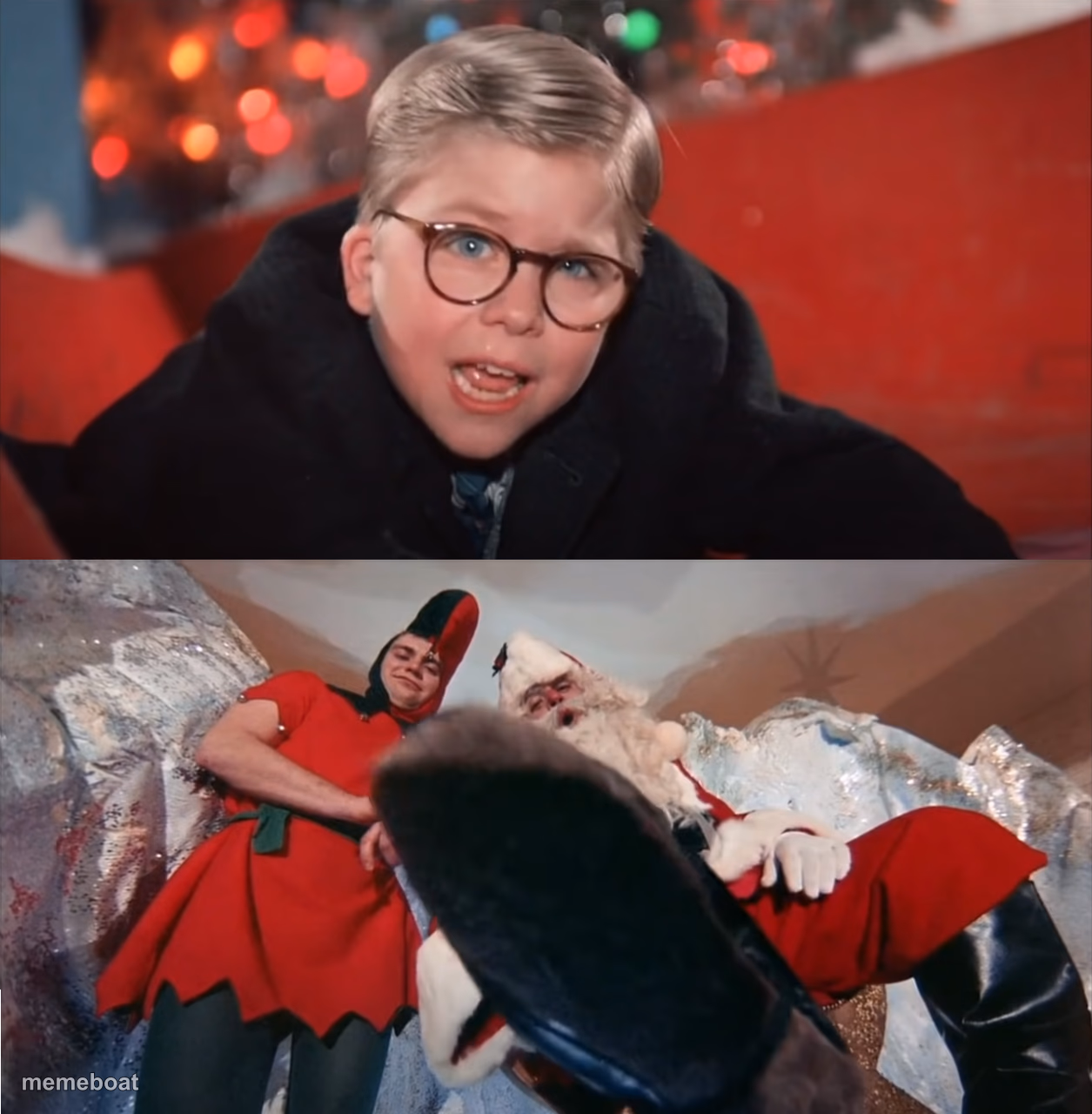 Christmas Story Wish Rejected - meme generator image preview