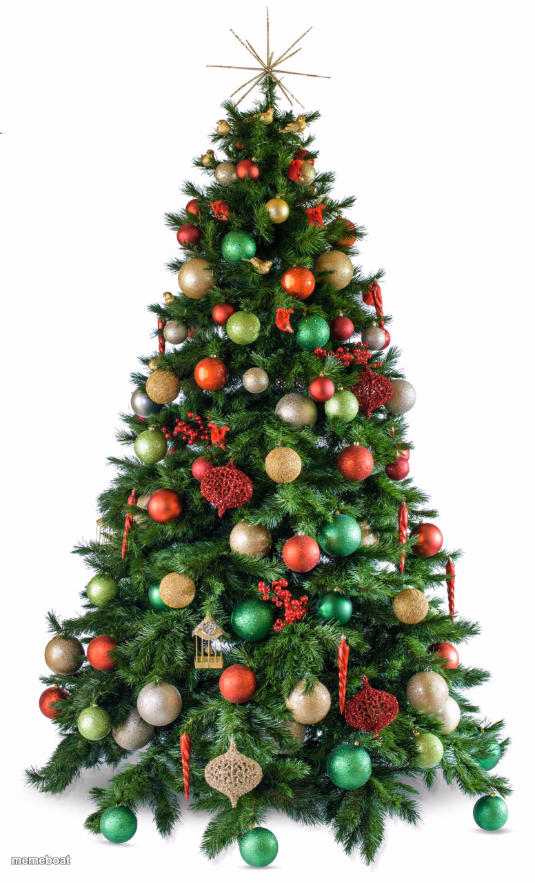 Christmas tree - meme generator image preview