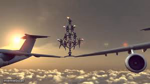 Chuck Norris Airplanes Split - meme generator image preview