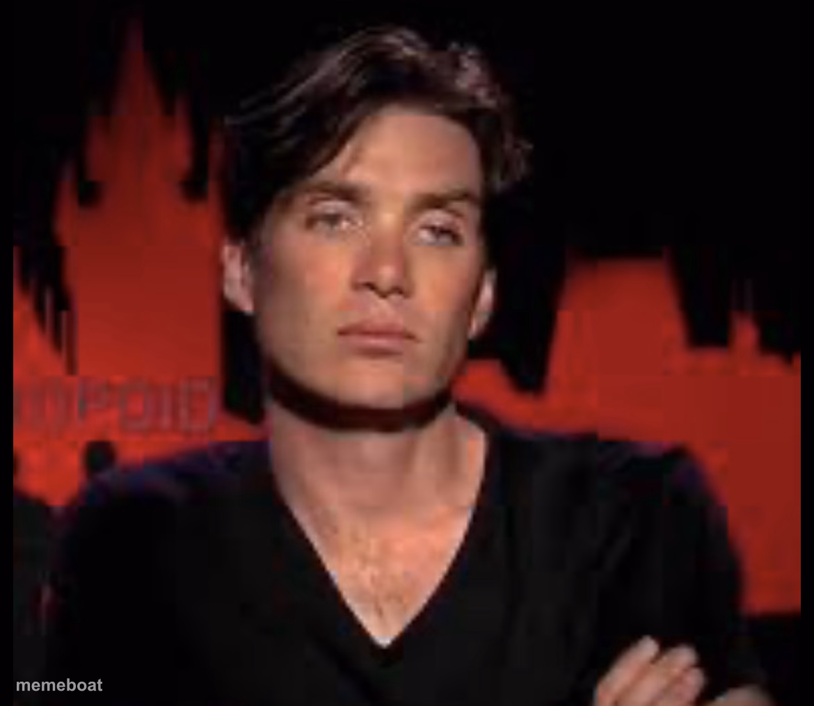 Cillian Murphy disappointed - meme generator image preview